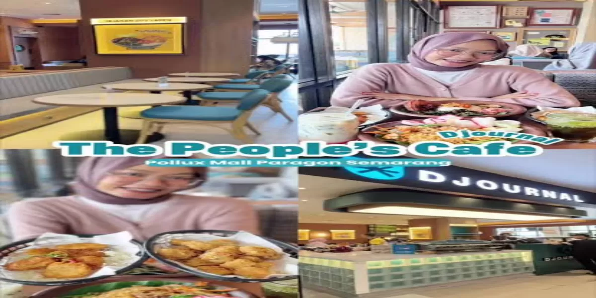 Review The People&rsquo;s Cafe Semarang, Tempat Nongkrong Baru dengan Menu Nusantara Modern (tiktok)