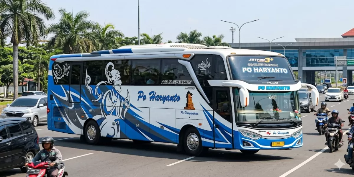 Jadwal Bus PO Haryanto Semarang &ndash; Demak &ndash; Kudus &ndash; Pati &ndash; Rembang &ndash; Tuban &ndash; Surabaya &ndash; Banyuwangi 1&ndash;10 Mei 2026 Jam Berangkat Tiba (Ilustrasi gambar )