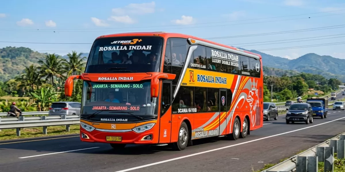 Info Terkini Jadwal Bus PO Rosalia Indah Solo Bandung Periode 1&ndash;10 Mei 2026 Rute Yogyakarta &ndash; Kebumen &ndash; Cilacap &ndash; Tasikmalaya (Ilustrasi gambar)