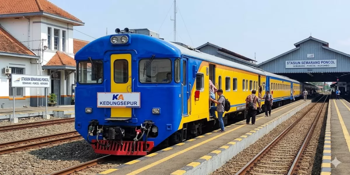 Jadwal Lengkap KA Kedung Sepur 11&ndash;20 Mei 2026 Rute Semarang Poncol &ndash; Semarang Tawang &ndash; Alastua &ndash; Brumbung &ndash; Gubug &ndash; Karangjati &ndash; Sedadi &ndash; Ngrombo (Ilustrasi gambar)