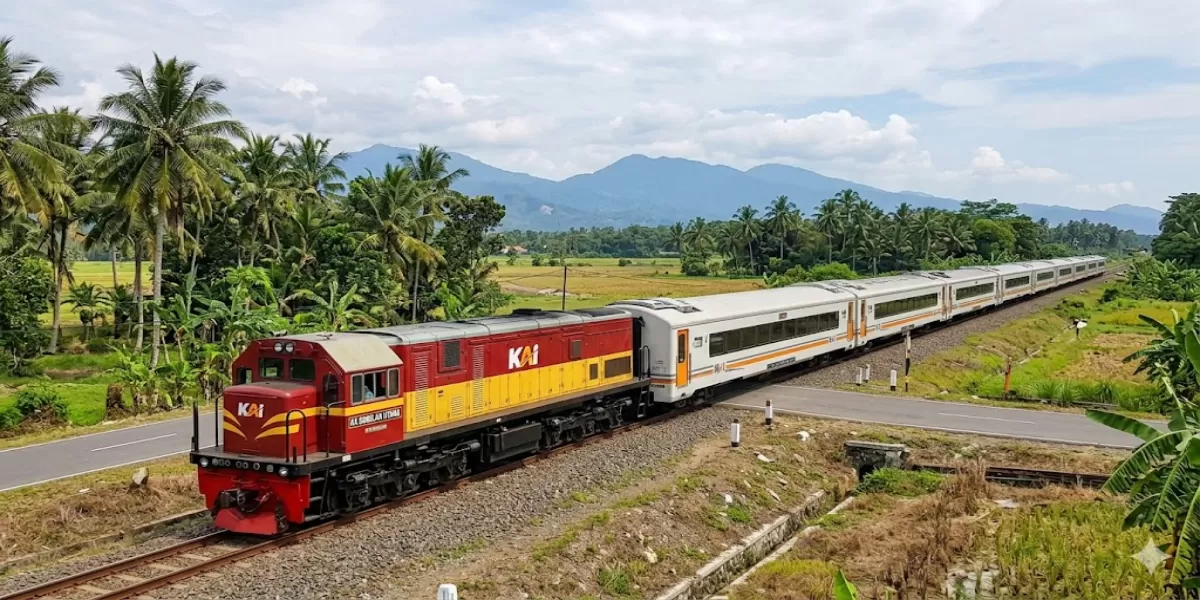 Informasi Jadwal Lengkap KA Sribilah Utama Periode 11 - 20 Mei 2026 Rute Medan &ndash; Kisaran &ndash; Rantau Prapat (Ilustrasi gambar )
