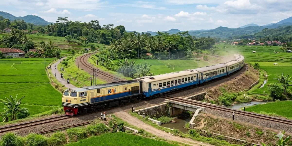 Daftar Jadwal dan Tarif Kereta Lokal dari Semarang Tahun 2026, Pilihan Hemat Perjalanan Antarkota Jawa Tengah (Ilustrasi gambar )