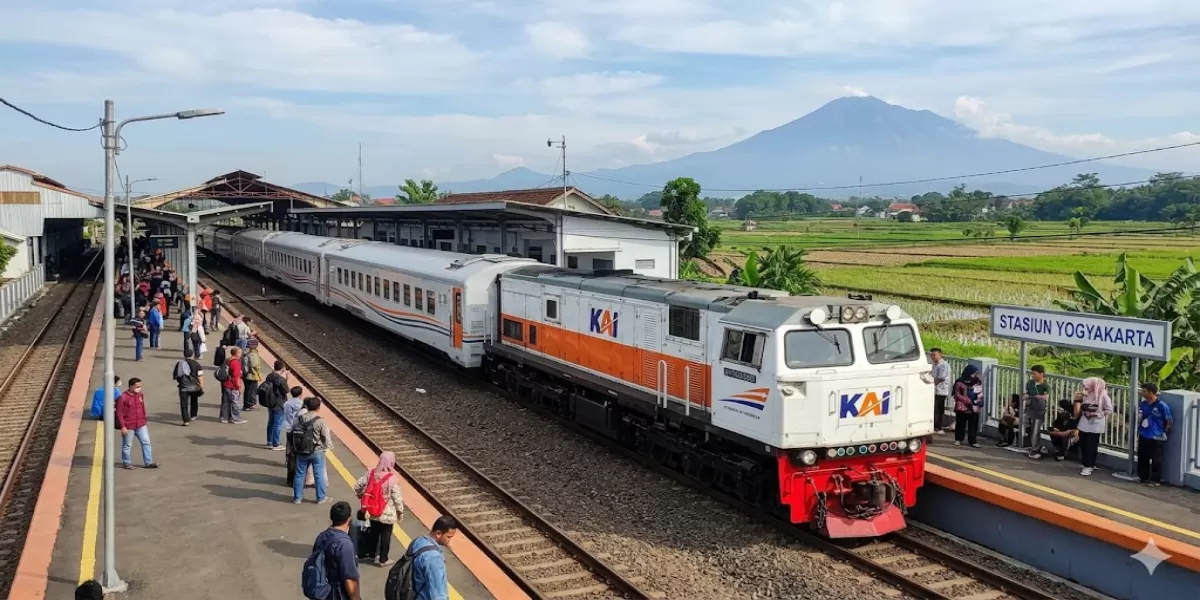 Informasi Jadwal KA Joglosemarkerto Periode 11-20 Mei 2026 Rute Semarang &ndash; Solo &ndash; Yogyakarta &ndash; Kutoarjo &ndash; Kebumen &ndash; Kroya &ndash; Purwokerto PP (Ilustrasi gambar )