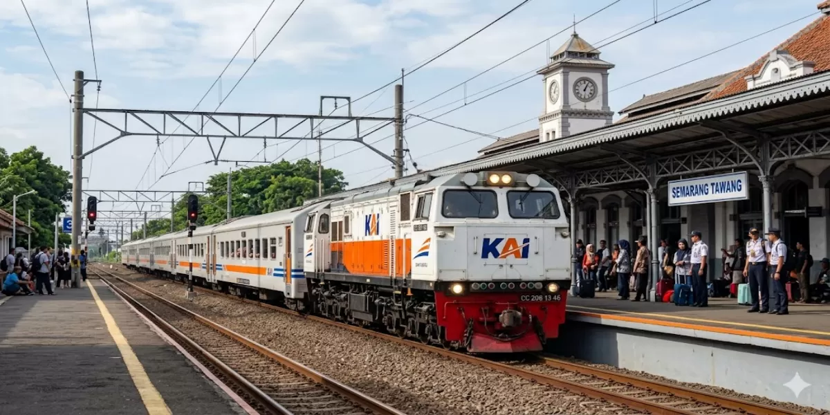 Informasi KA Banyubiru Edisi 11-20 Mei 2026 Rute Semarang Poncol &ndash; Tuntang &ndash; Gundih &ndash; Kedungjati &ndash; Solo, Cek Jam Berangkat (Ilustrasi gambar)