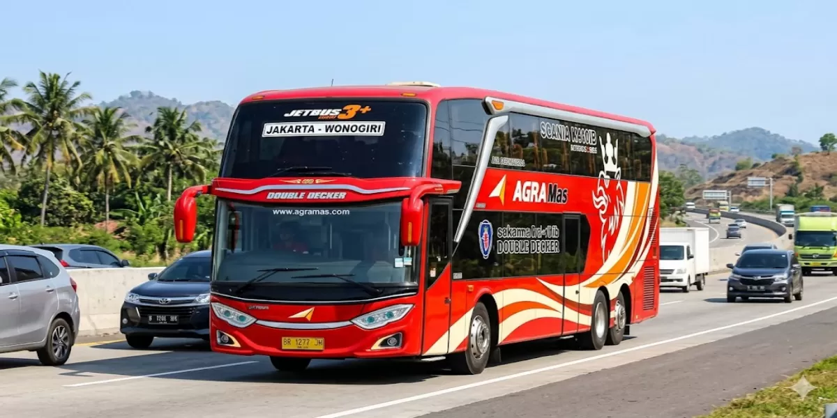 Info Jadwal dan Tarif Bus PO Agra Mas Jakarta &ndash; Wonogiri via Solo Periode 17 &ndash; 31 Mei 2026 (Ilustrasi gambar )