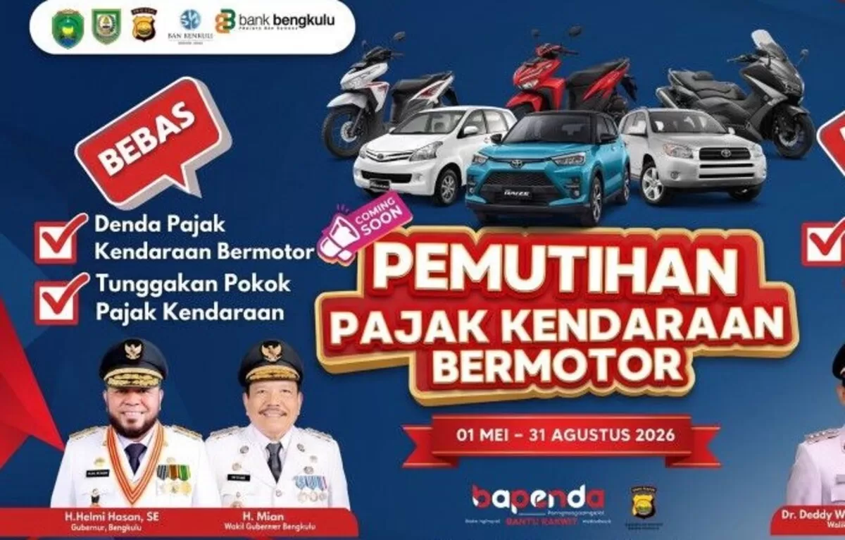 Pemutihan Pajak Kendaraan Bermotor Prov Bengkulu (Pemprov Bengkulu)