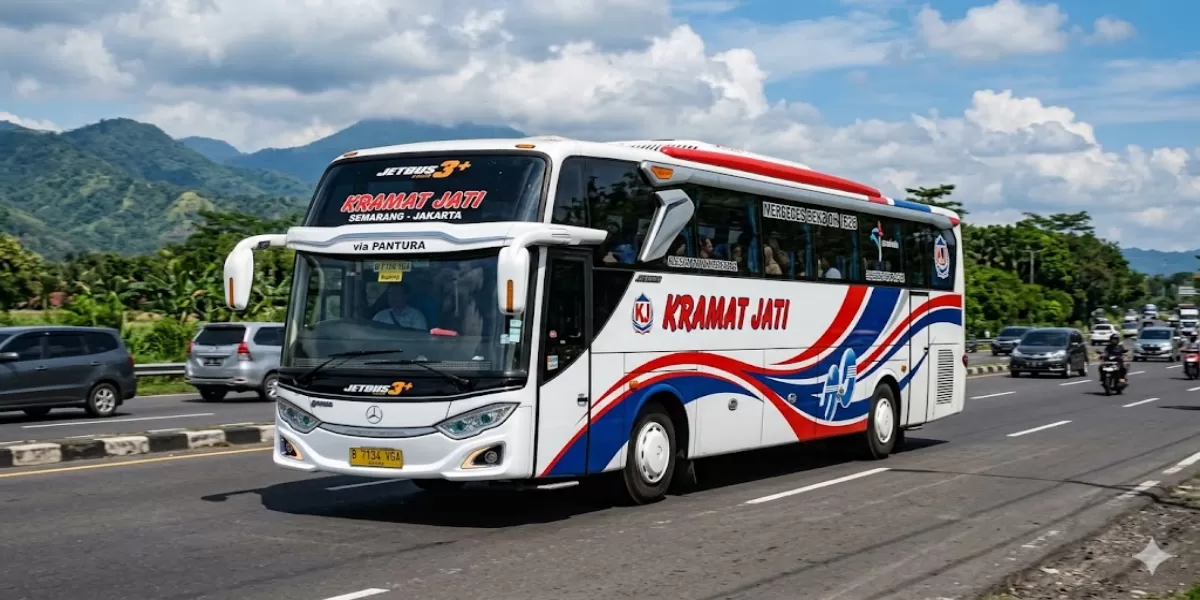 Cek Jadwal Bus PO Kramat Djati Jakarta &ndash; Bandung &ndash; Tasikmalaya &ndash; Kebumen Lengkap Tarif Periode 20 - 31 Mei 2026 (Ilustrasi gambar )