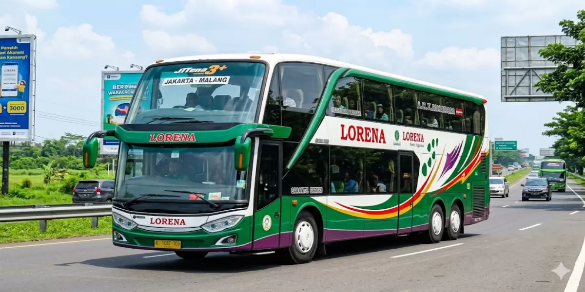 Info Jadwal Bus PO Lorena Rute Palembang &ndash; Bakauheni &ndash; Merak &ndash; Jakarta &ndash; Solo Periode 20 &ndash; 31 Mei 2026, Catat Tarif dan Jam Keberangkatannya (Ilustrasi gambar)