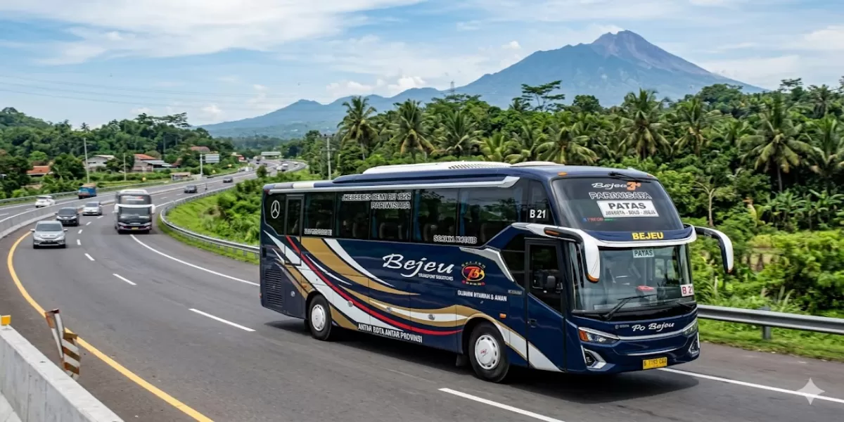 Info Jadwal Bus PO Bejeu Jepara &ndash; Demak &ndash; Semarang &ndash; Pulo Gebang Jakarta Lengkap Tarif Periode 20 - 31 Mei 2026 (Ilustrasi gambar)