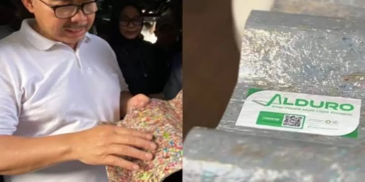 Atap Alduro dari Limbah Plastik Dipakai dalam Program Bedah Rumah Pemkot Yogyakarta, Begini Kualitas dan Keunggulannya (Penggunaan atap Alduro dalam program bedah rumah oleh Pemkot Yogyakarta. (Dok. Pemkot Yogyakarta &amp; PT Sirkular Karya Indonesia))