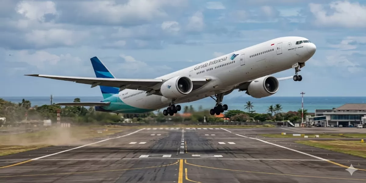 Garuda Indonesia Kembali Duduki Posisi Teratas Maskapai On Time Terbaik Dunia Tahun 2026 (Ilustrasi gambar)