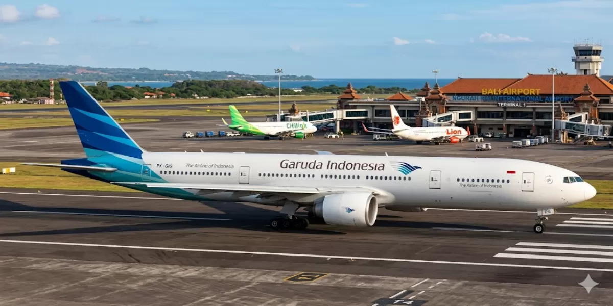 Informasi Jadwal Pesawat Garuda Indonesia Rute Jakarta &ndash; Medan Periode 23 &ndash; 31 Mei 2026 untuk Penumpang Bisnis dan Keluarga (Ilustrasi gambar )