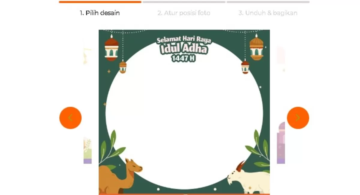 Twibbon Idul Adha 2026 (bingkai.id)