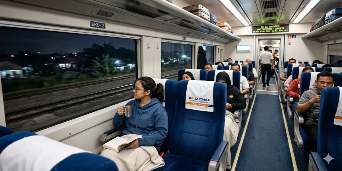 Jadwal KA Tambahan Yogyakarta&ndash;Gambir 29 Mei sampai 1 Juni 2026 Lengkap Jam Berangkat, Estimasi Tiba, dan Harga Tiket (Ilustrasi gambar )