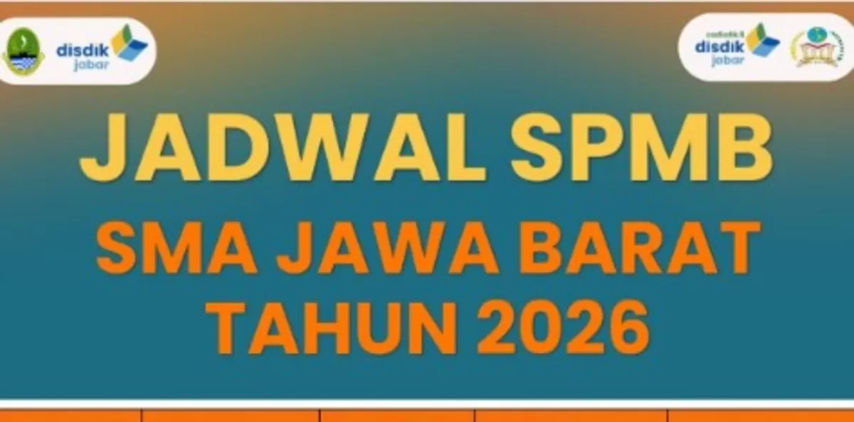 Jadwal SPMB Jabar 2026 (Disdik Jabar)