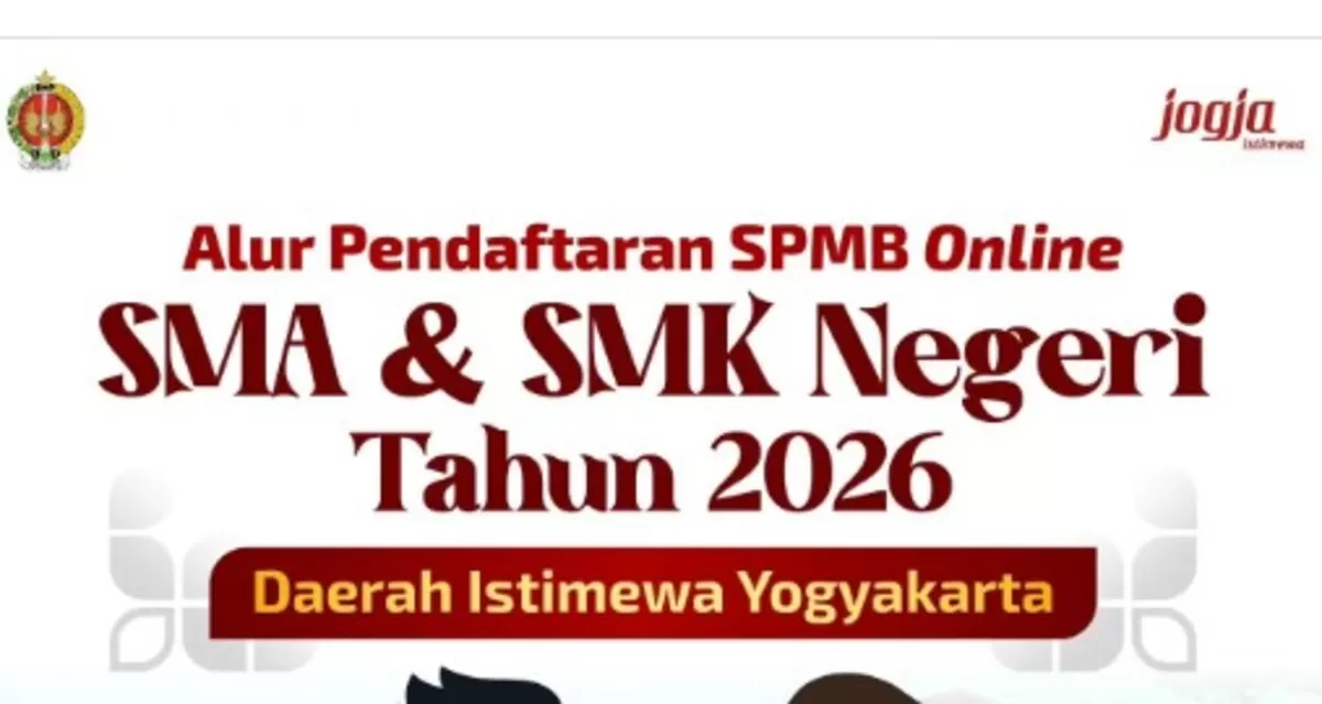 SPMB SMA dan SMK Yogyakarta 2026 (Disdik DIY )
