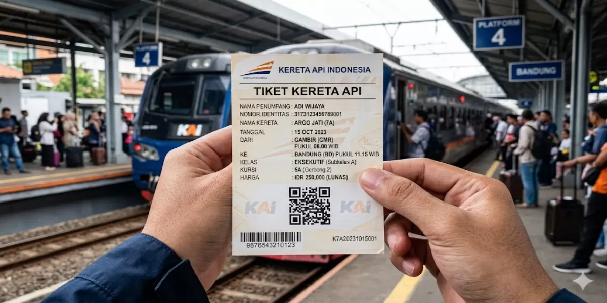 KAI Catat 1,2 Juta Tiket Kereta Api Terjual Saat Libur Panjang Mei 2026, Yogyakarta hingga Semarang Ramai Penumpang (Ilustrasi gambar)