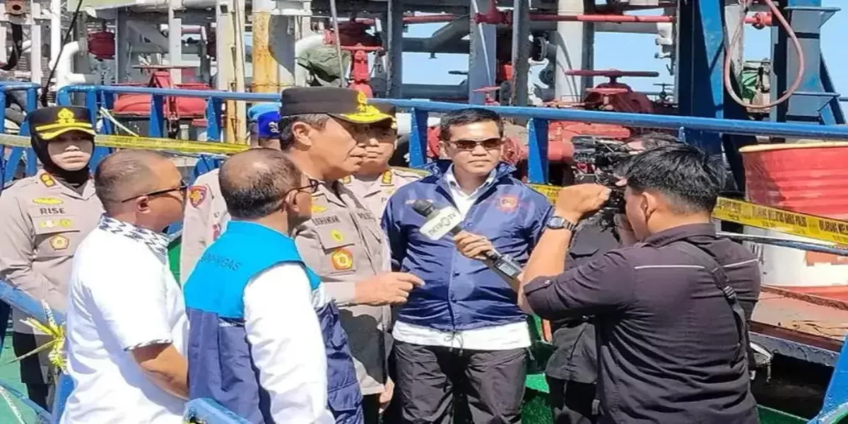 Polda Sulsel Bongkar Penyelundupan BBM Subsidi Via Kapal Tanker, Kerugian Negara Capai Rp69 Miliar (Dok istimewa )