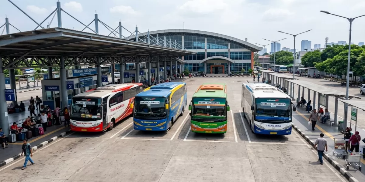 Berapa Jumlah Bus di Indonesia Bulan Juni 2026? Ini Data Armada Bus Nasional, Kemenhub Catat Ribuan Armada Jalani Ramp Check Keselamatan (Ilustrasi gambar )