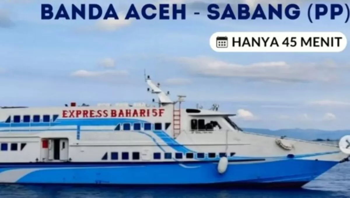 Express Bahari Rute Banda Aceh - Sabang PP (instagram Express Bahari)