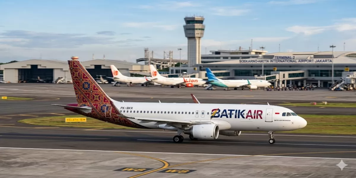 Info Jadwal Maskapai Penerbangan Batik Air Rute Makassar - Sorong Periode 1&ndash;15 Juni 2026 Lengkap Jam Berangkat, Tiba, dan Cara Pesan Tiket Online (Ilustrasi gambar)