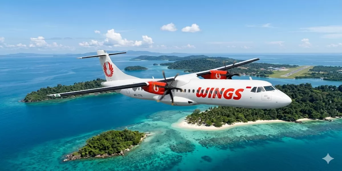 Jadwal Penerbangan Wings Air Balikpapan &ndash;Tarakan Edisi 1-15 Juni 2026 Lengkap dengan Cara Pesan Tiket Online (Ilustrasi gambar )