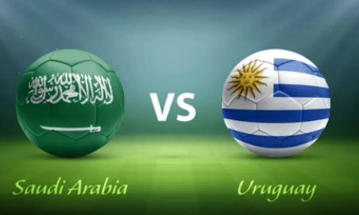 Arab Saudi Vs Uruguay (shutter stock)