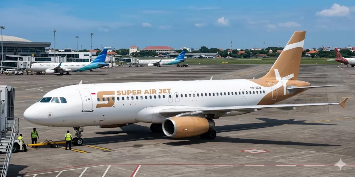 Jadwal Super Air Jet Jakarta Sampit PP Periode 11 - 20 Juni 2026 Lengkap, Harga Tiket, Jam Keberangkatan dan Cara Pesan Online (Ilustrasi gambar )