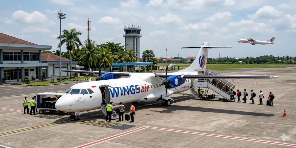 Jadwal Pesawat Kupang ke Tambolaka PP Wings Air Periode 11 - 20 Juni 2026, Hari Operasi, Tarif Tiket dan Cara Booking (Ilustrasi gambar )