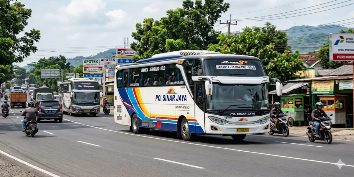 Pengawasan Bus AKAP Beralih Digital, Kemenhub Pantau Jutaan Perjalanan Lewat Sistem Terminal Online (Ilustrasi gambar )