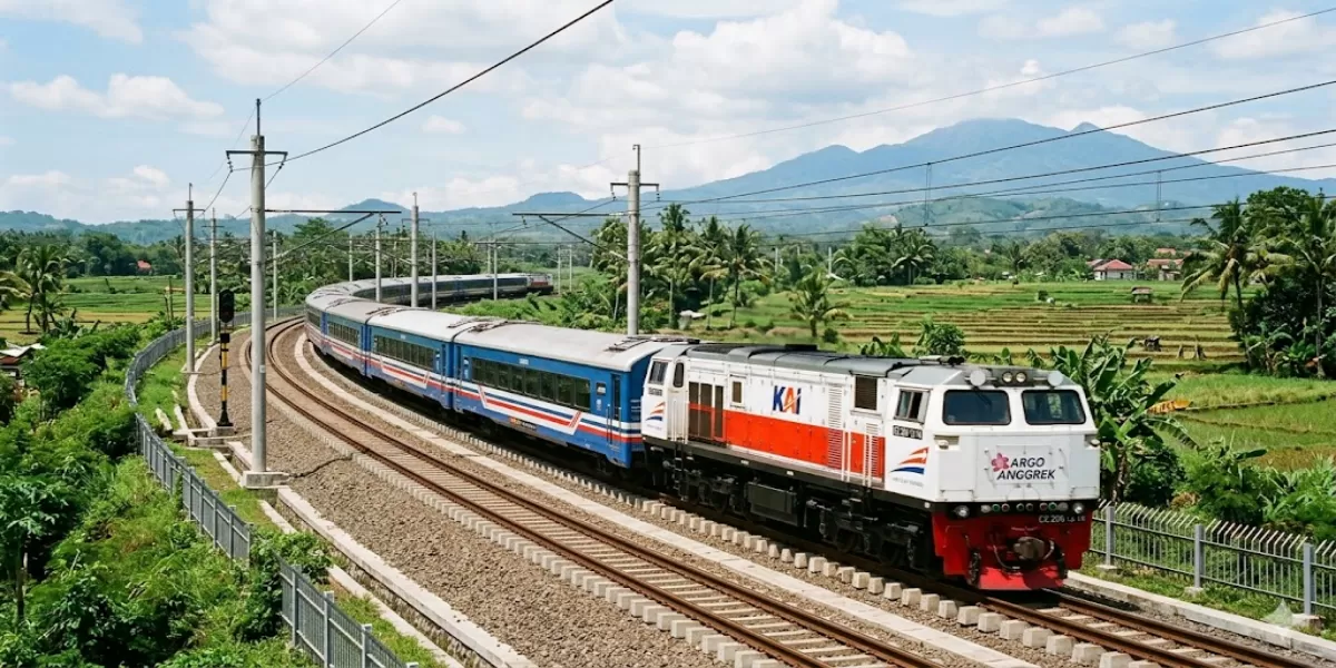 Jadwal KA Argo Anggrek Rute Gambir - Surabaya Pasarturi dan Fajar Utama Rute Jakarta Pasar Senen - Yogyakarta, Curi Start Libur Sekolah 2026 (Ilustrasi gambar )