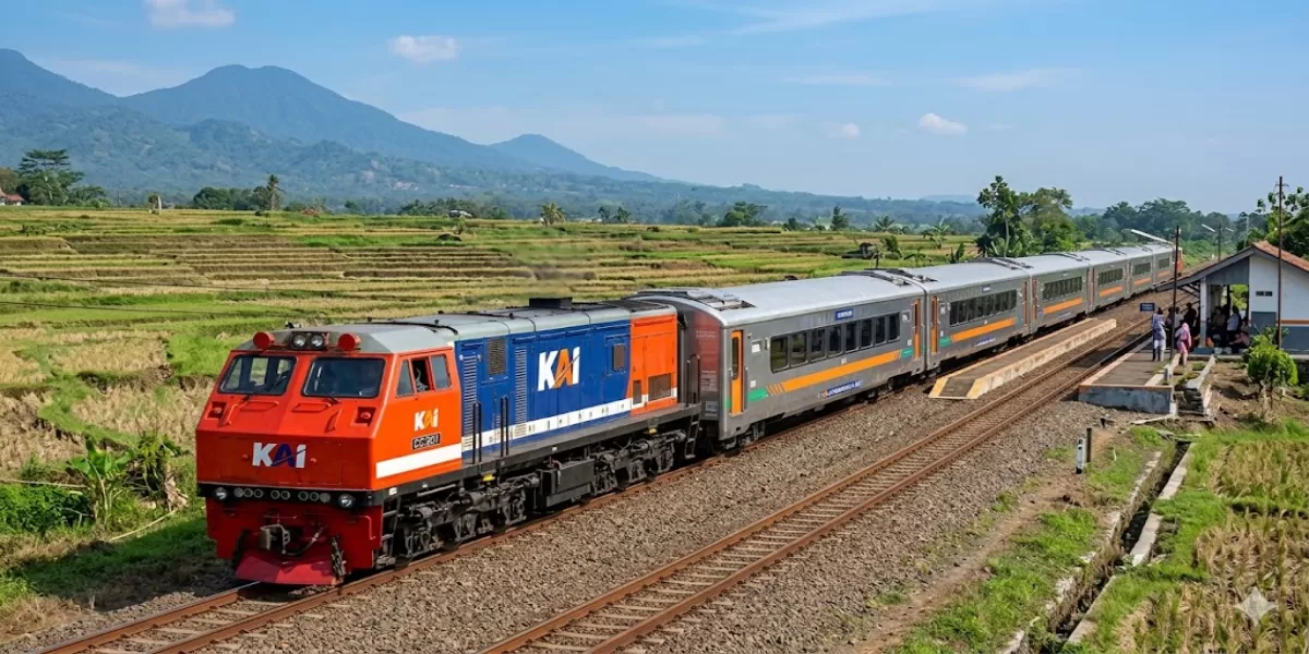 Jadwal KA Sawunggalih 17-20 Juni 2026 Rute Yogyakarta - Kroya - Purwokerto - Cirebon - Jatibarang, Panduan Pulang Kampung untuk Mahasiswa (Ilustrasi gambar )