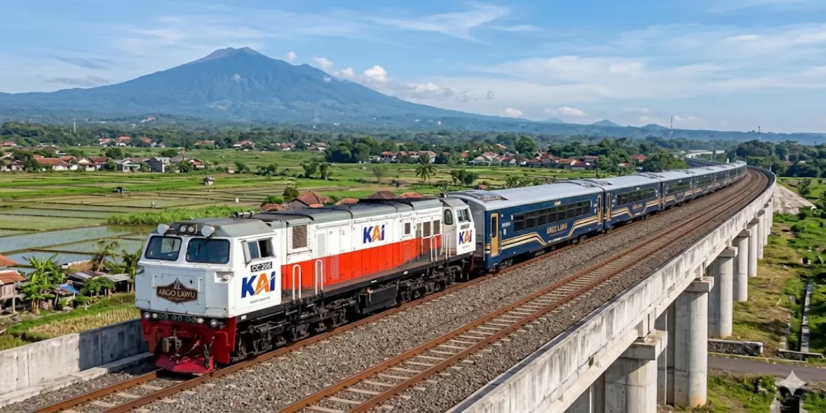 Jadwal KA Argo Lawu Periode 17 - 20 Juni 2026 Rute Cirebon - Kroya - Yogyakarta (Ilustrasi gambar )