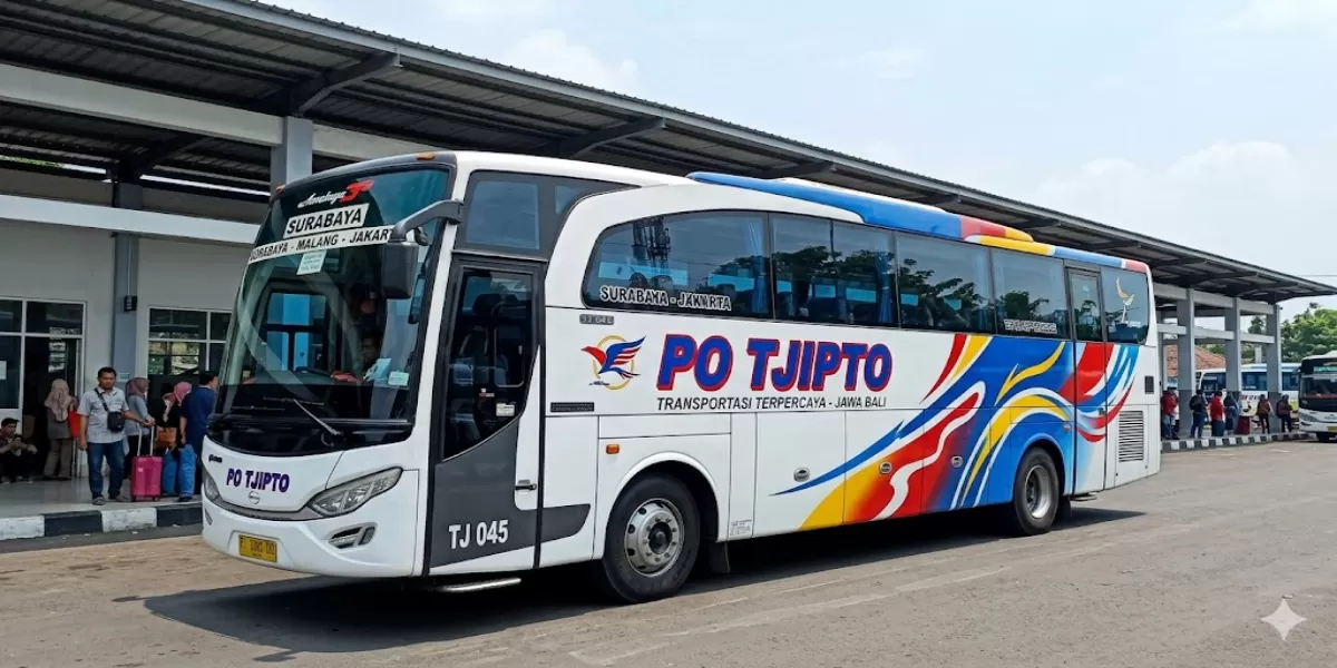 Jadwal Bus PO Tjipto GM 21 &ndash; 30 Juni 2026 Rute Surabaya &ndash; Probolinggo &ndash; Jember, Harga Tiket Patas AC dan Redbus (Ilustrasi gambar )