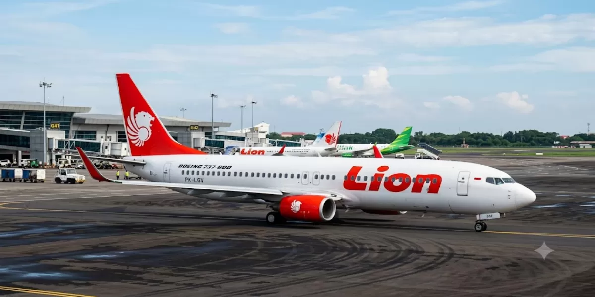 Info Jadwal Lion Air JT-30 Jakarta Bali Periode 21-30 Juni 2026 Lengkap Jam Berangkat, Tiba dan Harga Tiket Pesawat (Ilustrasi gambar)