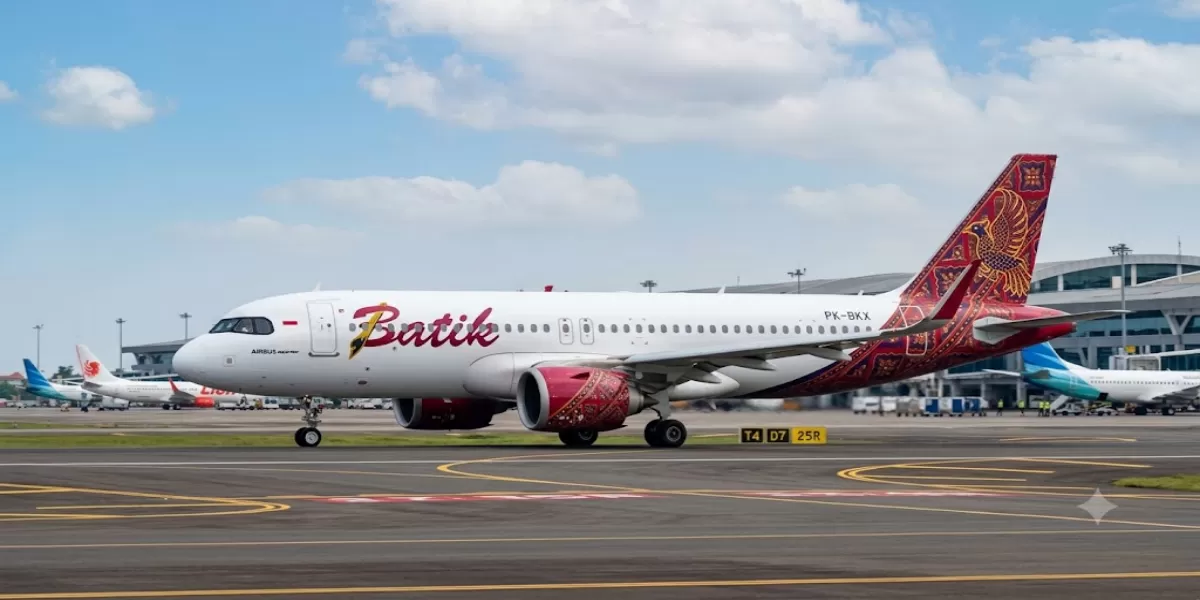 Info Penerbangan Batik Air Periode 21 - 30Juni 2026 Rute Jakarta - Surabaya, Cek Jadwal dan Cara Booking Online (Ilustrasi gambar)