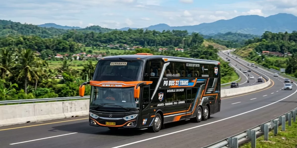 Info Jadwal dan Tiket Bus PO 27 Trans 27&ndash;30 Juni 2026 Rute Malang &ndash; Arjosari &ndash; Bungurasih &ndash; Cikarang &ndash; Bekasi &ndash; Kampung Rambutan &ndash; Pulo Gebang &ndash; Bogor (Ilustrasi gambar )