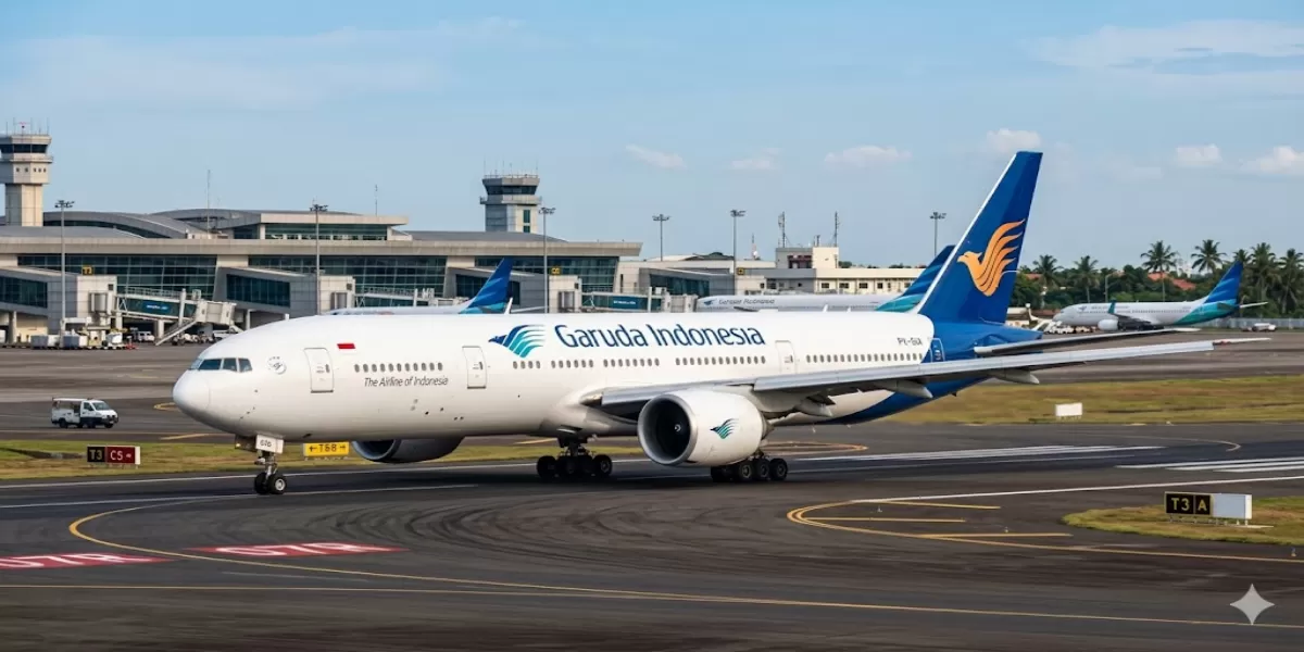 Info Jadwal Pesawat Garuda Indonesia Rute Jakarta &ndash; Semarang Periode 1&ndash;10 Juli 2026, Lengkap Jam Keberangkatan (Ilustrasi gambar )