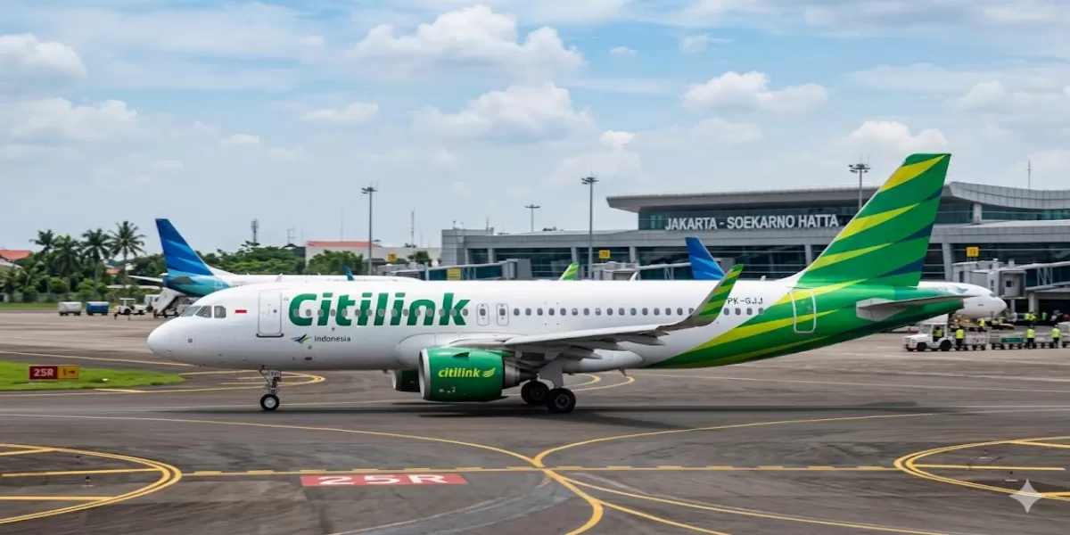 Info Jadwal Pesawat Citilink Rute Jakarta &ndash; Jambi Periode 1&ndash;10 Juli 2026, Lengkap Jam Keberangkatan (Ilustrasi gambar )