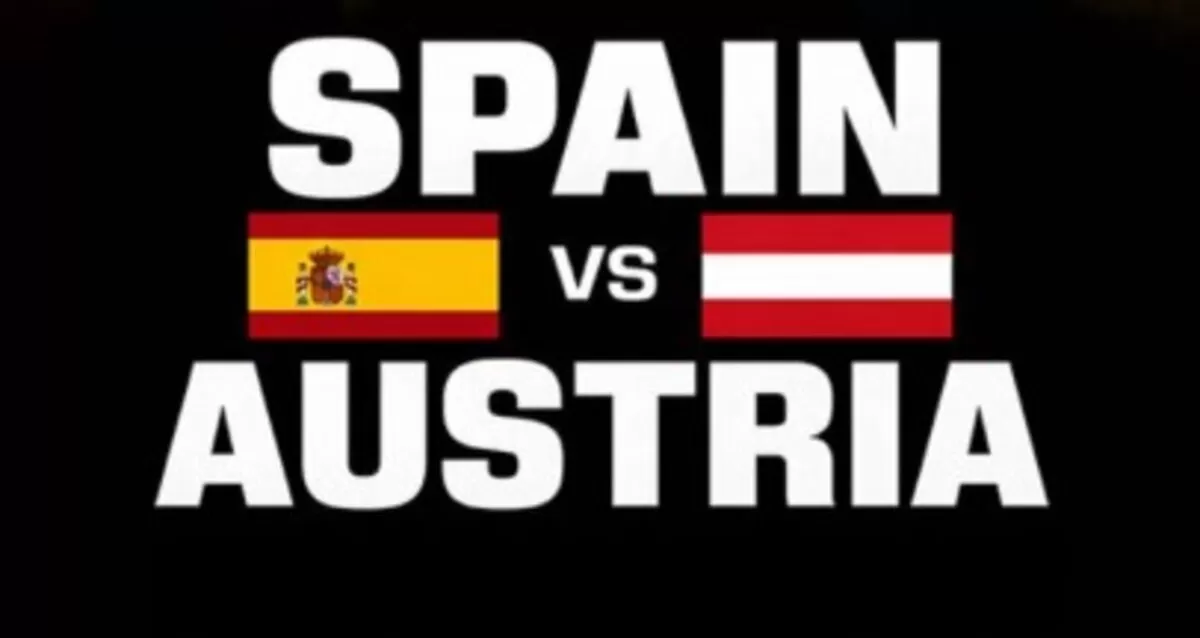 Spain Vs Austria (berbagai sumber)