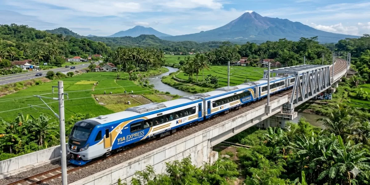 BURUAN SIMPAN! Jadwal KA Bandara YIA Xpress Juli 2026 Terbaru dari Stasiun Tugu Yogyakarta ke Bandara YIA (Ilustrasi gambar )