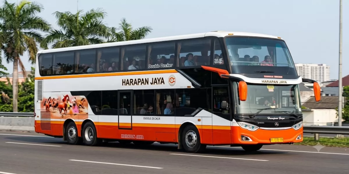 Yuk Cek! Jadwal Bus PO Harapan Jaya Surabaya&ndash;Jakarta 8&ndash;12 Juli 2026, Rute Purabaya &ndash; Cikarang &ndash; Bekasi &ndash; Pulo Gebang &ndash; Kampung Rambutan &ndash; Kalideres (Ilustrasi gambar )