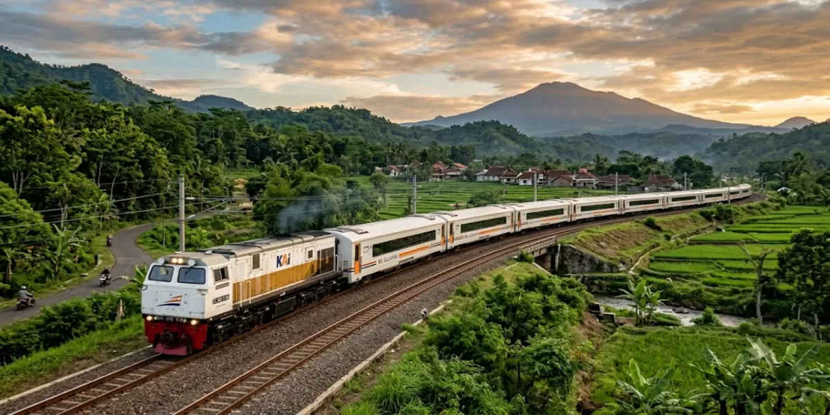 Lengkap! Jadwal Lengkap KA Gajayana Periode 11-20 Juli 2026 Rute Malang - Blitar - Tulungagung - Kediri - Madiun - Solo - Yogyakarta -  Gambir (Ilustrasi gambar )