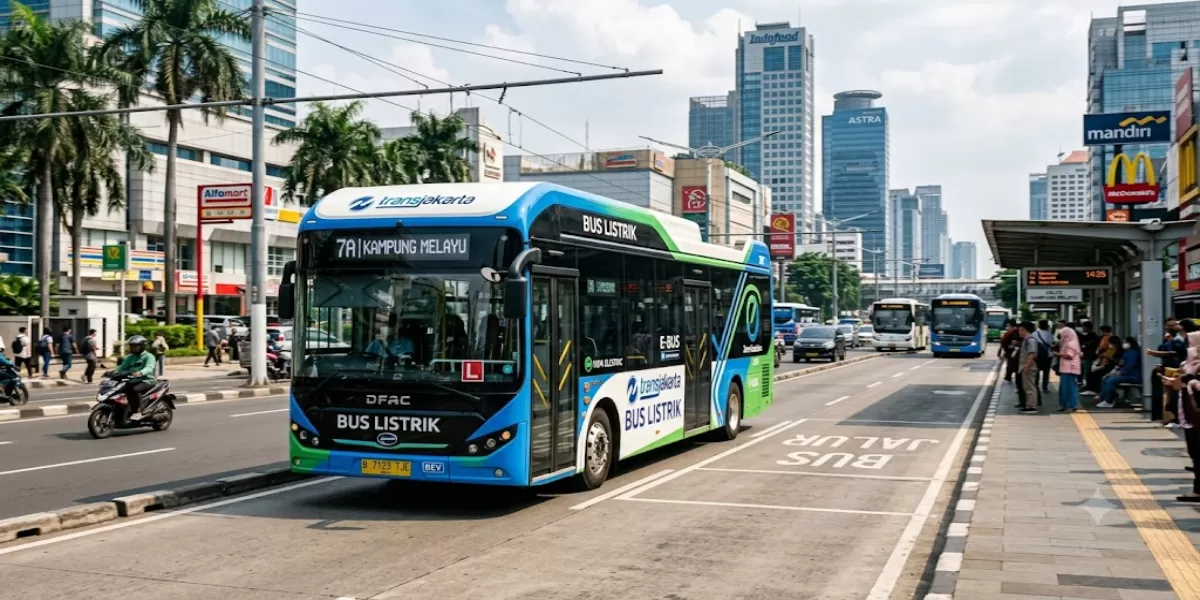 Target 2030, Ini 5 Langkah Pemprov DKI Jakarta Mengubah Seluruh Transportasi Umum Menjadi Kendaraan Listrik (Ilustrasi gambar)