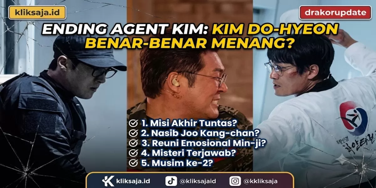 Penjelasan Ending Agent Kim Reactivated Episode Final, Apakah Kim Do-hyeon Benar-Benar Menang? (SBS )