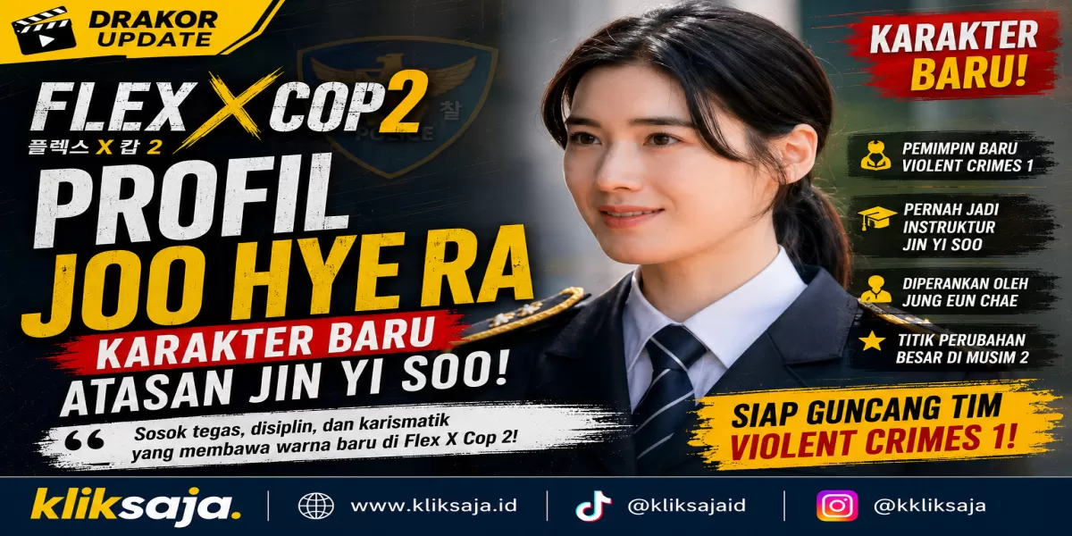 Profil Joo Hye Ra di Flex X Cop 2, Karakter Baru yang Menjadi Atasan Jin Yi Soo (SBS )