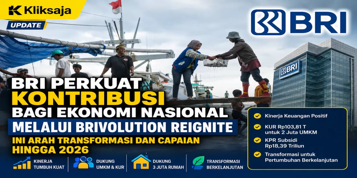 BRI Perkuat Kontribusi bagi Perekonomian Nasional melalui BRIvolution Reignite, Ini Arah Transformasi dan Capaian Hingga 2026