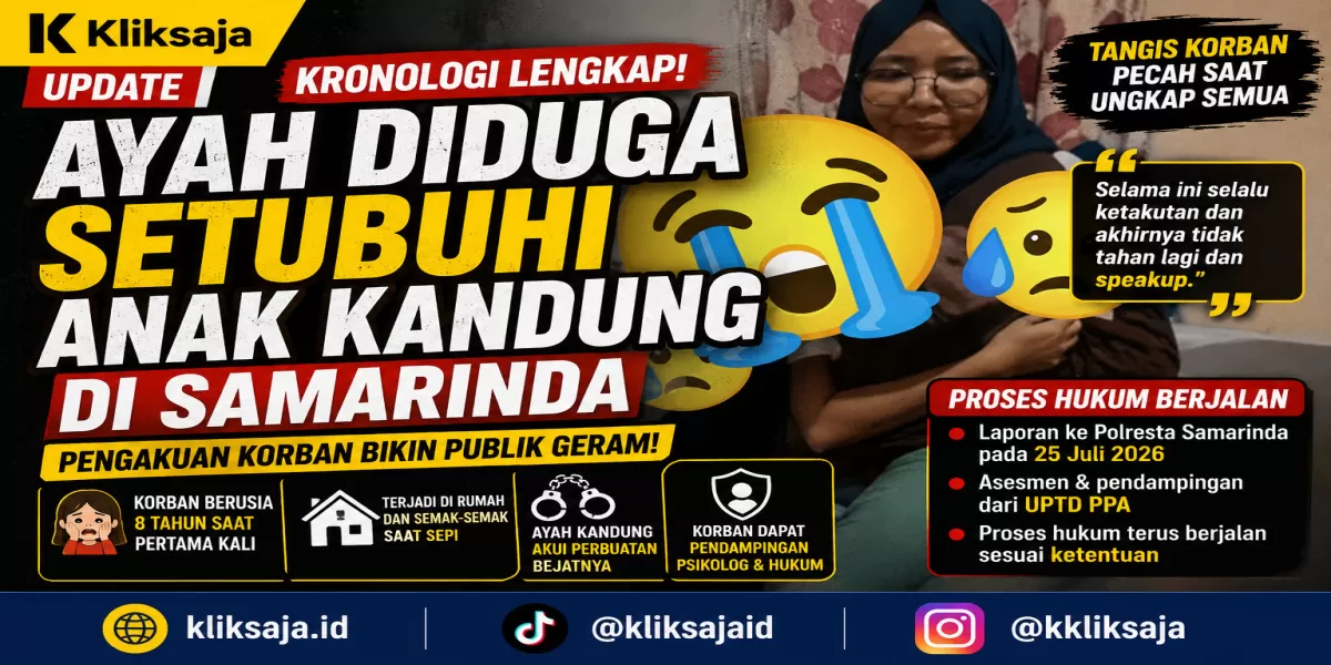 Apa yang Terjadi dalam Kasus Ayah Diduga Setubuhi Anak Kandung di Samarinda? Ini Kronologi Lengkap hingga Pendampingan Korban (Kasus anak disetubuhi ayah kandungnya di Samarinda, Kaltim mencuat di media sosial. (Instagram/trcppakaltim))