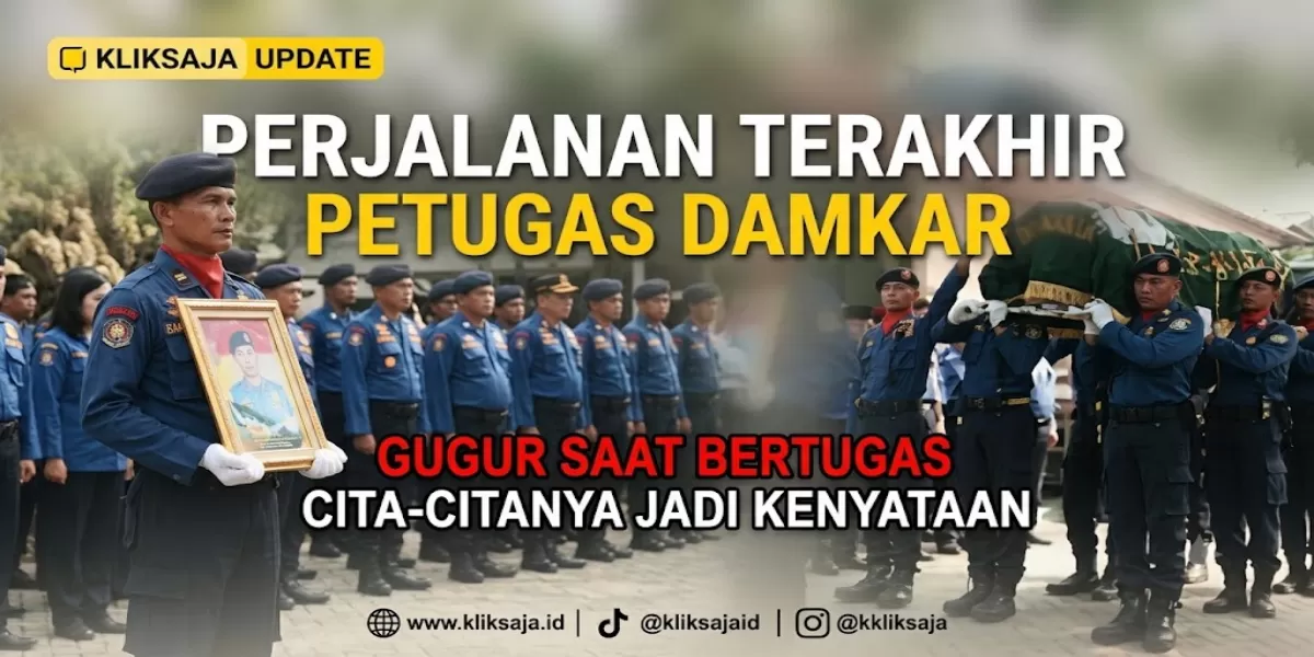 Perjalanan Terakhir Andriyono Petugas Damkar Jakarta Timur, Kronologi Gugur Saat Bertugas dan Ungkapan Cita-citanya (Kisah pilu seorang petugas pemadam kebakaran (damkar) yang gugur saat bertugas padamkan kebakaran di TPS Liar wilayah Jakarta Timur. (Instagram.com/@damkarjakartatimur))