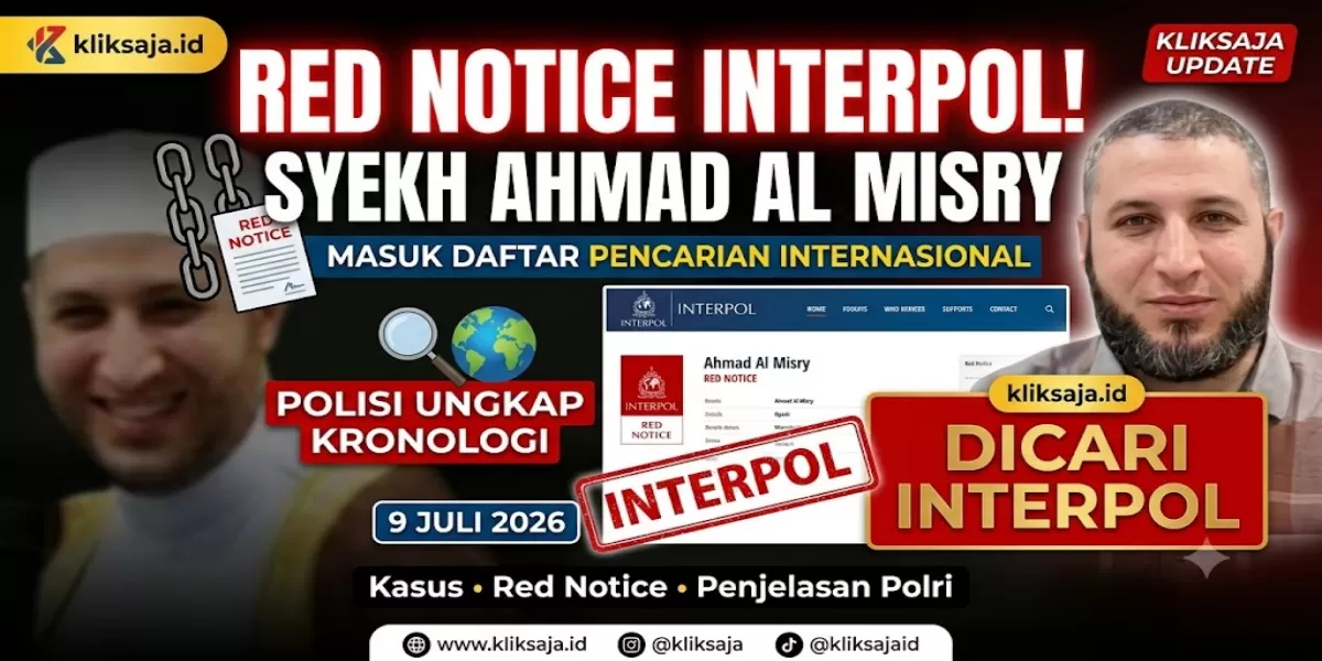 Syekh Ahmad Al Misry Masuk Daftar Red Notice Interpol, Simak Kronologi Dugaan Kasus dan Penjelasan Polisi (Profil pendakwah Syekh Ahmad Al Misry muncul di laman Red Notice Interpol. (Tangkapan Layar Interpol))